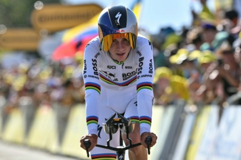Olympic champion Tadej Pogacar is making 'history' and cannot be viewed as boring