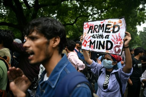A group of activists has been camping at New Delhi's Jantar Mantar protest site for nearly a month