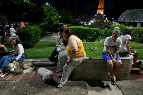 Many people have been reunited with pets that found refuge in improvised shelters