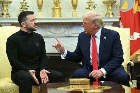 Trump and Zelensky have had a fraught relationship that has veered from a shouting match in the Oval Office in February 2025 to warmer ties in recent months