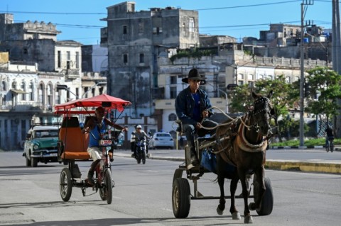 Horse-powered transportation remains common in Cuba, where a de-facto US fuel embargo has upended life on the communist-ruled island