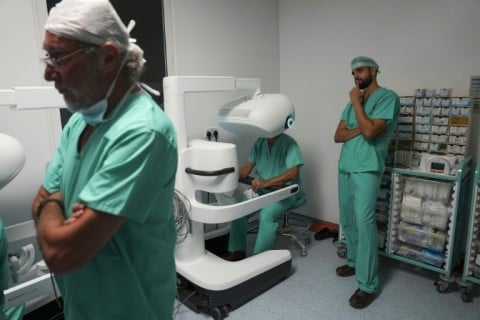 The greater precision also reduces the risk of complications like air leaks