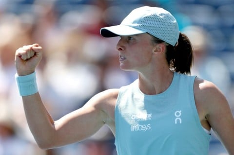 Seventh-seeded Iga Swiatek of Poland is through to the third round of the WTA 1000 in Toronto after beating Czech Sara Bejlek