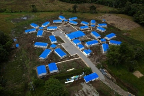 The former guerrillas are staying in a special zone in Colombia’s Putumayo department