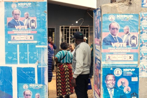 The main presidential challenger, Brian Mundubile, has the backing of small opposition groups