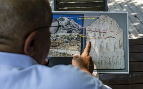 Researcher Altan Altin believes there are clues in Homer's writing and in archaeological artefacts pointing to the Greek poet's links to the area