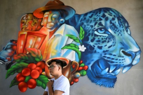 Salvadoran artist Isaac Sosa says muralists like him have 'won back the walls from the gangs' that used to terrorize neighborhoods