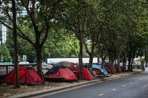 The number of rough sleepers in England reached a record 4,793 in 2025, according to government figures