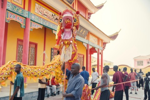 The Shaolin Temple has become one of the most visible symbols of China's cultural footprint in Zambia