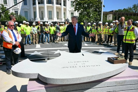US President Donald Trump spent more time speaking about White House renovations than Iran at a recent event