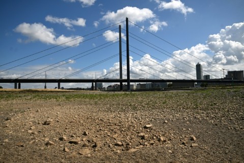 The Rhine is one of several major European rivers hammered by drought