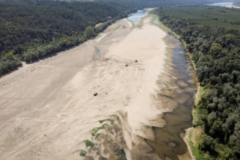 The fall in the Danube has forced several nuclear power plants to curtail their output or shut down