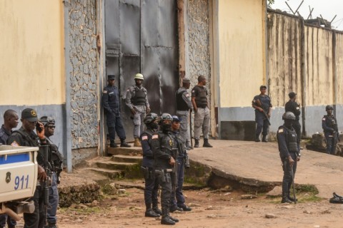 Jewel Howard-Taylor is being held at Monrovia Central Prison in the Liberian capital
