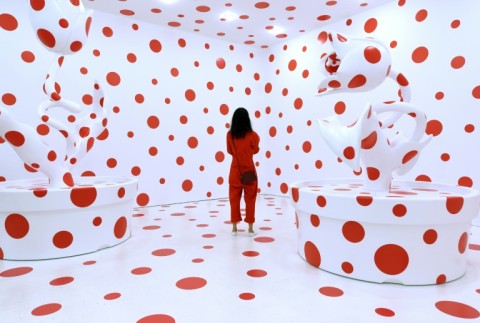Yayoi Kusama's work found huge commercial success