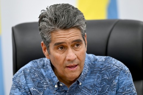 Palau President Surangel Whipps says the Pacific is not a theatre for geopolitical competition