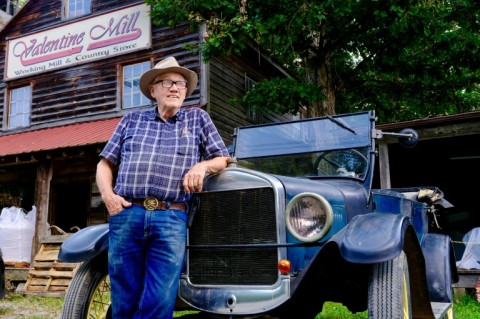 Clive Valentine, owner and operator of Valentine Mill, said the number of visitors to his general store has sharply risen since the Covid-19 pandemic