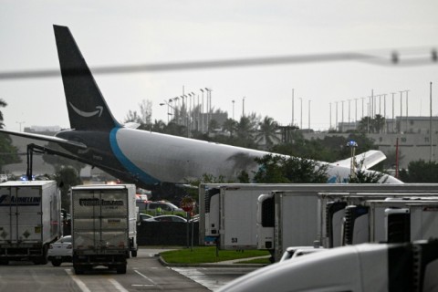 Five dead, five injured after Amazon cargo plane overshoots Miami runway