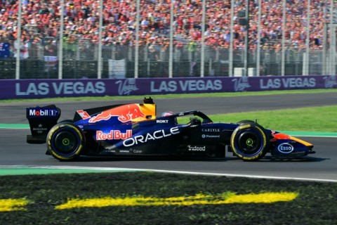 Max Verstappen battled to his fifth podium of the season
