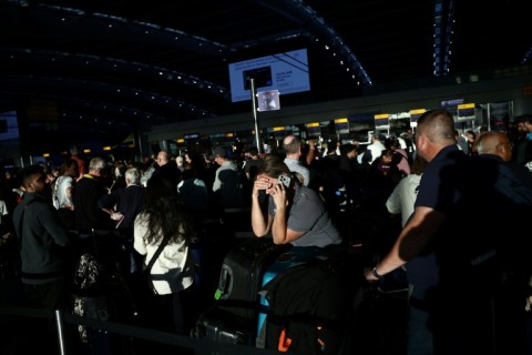 Britain's busiest airport Heathrow said it had suspended arrivals for the rest of Tuesday