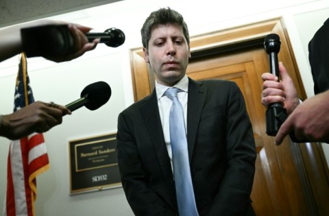 OpenAI chief Sam Altman, pictured at the US Capitol in June 2026, has publicly backed the call for greater caution