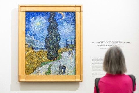 It is the first time this century all 88 paintings have appeared in the same display