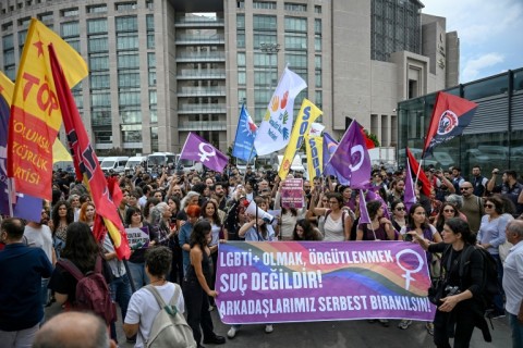 Same-sex relations are not illegal in Turkey but homophobia is prevalent