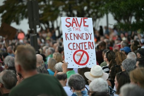 Trump took control last year of the Kennedy Center, inaugurated in 1971 following the assassination of John F. Kennedy