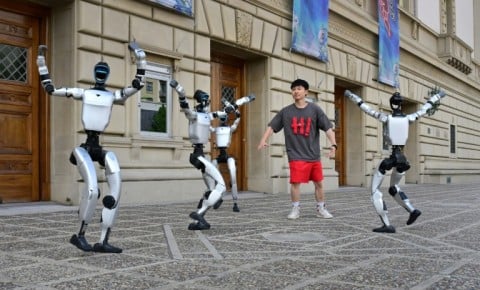 Industry insiders see robot dancing as a chance to show off designs, capabilities and reliability