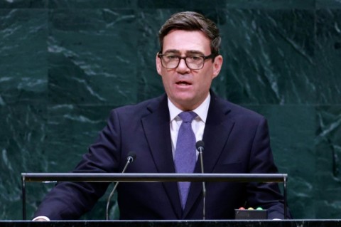 Burnham gave his first speech at the United Nations Headquarters in New York