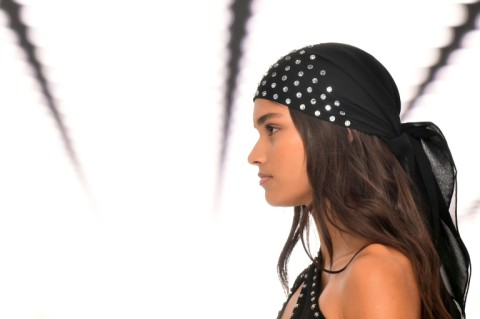 Fendi's latest collection was inspired by legendary Italian performer Raffaella Carra.