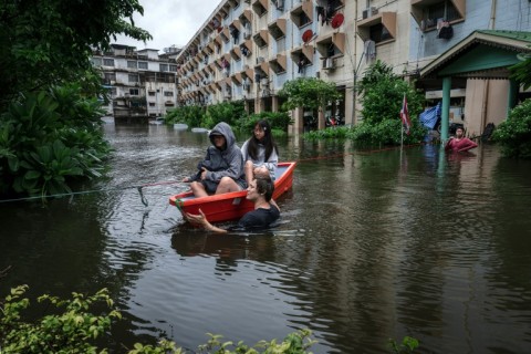 Around 52,000 households have been affected by the floods in Bangkok