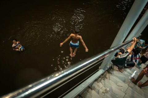 Bangkok is built on former marshlands and intersected by a network of canals