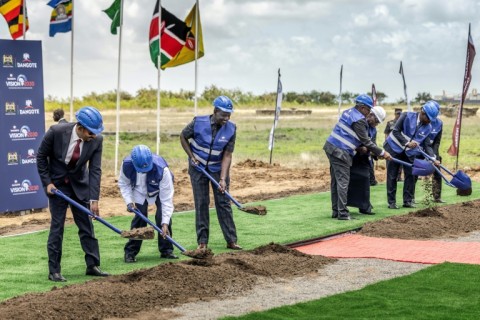 Dangote, Africa's richest man, inaugurated the project with several African leaders