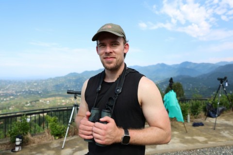 Birdwatchers flock to Georgia where the Black Sea and Caucasus mountains are part of a migration route for raptors