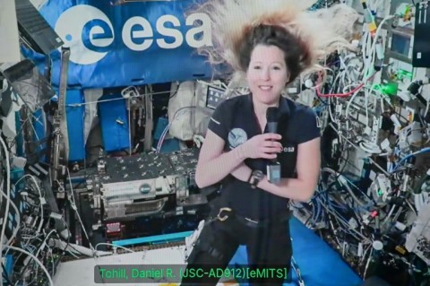 Sophie Adenot became the first French female astronaut to venture outside the space station for a spacewalk