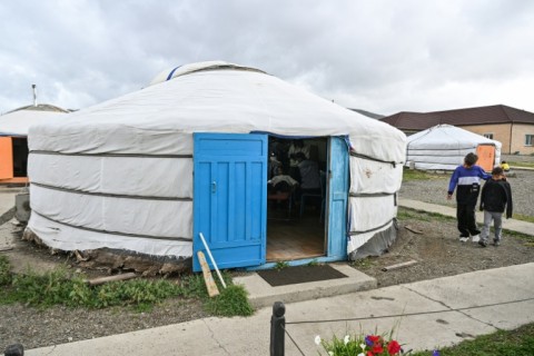 The NGO's newly-established dental health centre is in one of Ulaanbaatar's sprawling and underprivileged suburbs known as "ger districts", named after traditional nomadic dwellings