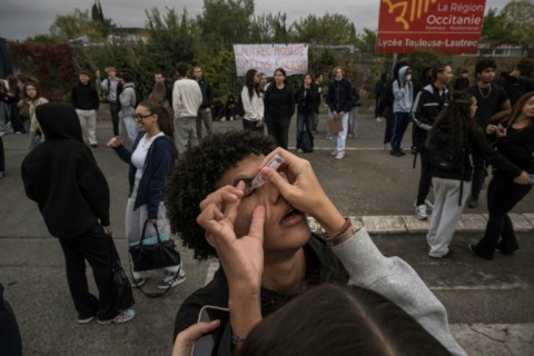 Protests have been feeling the effects of tear gas fired by police