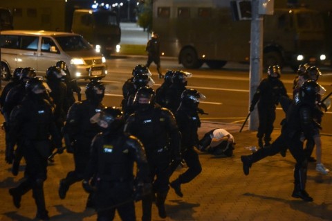 Belarusian police arrested thousands during the protests