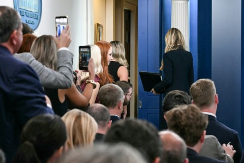 New White House Press Secretary Katie Zacharia debut briefing lasted barely 15 minutes