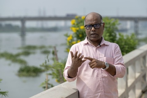 Environmental group Riverine People's secretary general Sheikh Rokon says at least three rivers almost dried up in the absence of a treaty