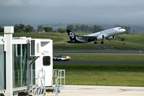 A new airport in western Sydney handled its first international flight on October 26, 2026.