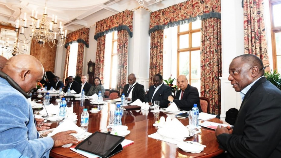 President Cyril Ramaphosa held a meeting with the Eskom board and other stakeholders.
