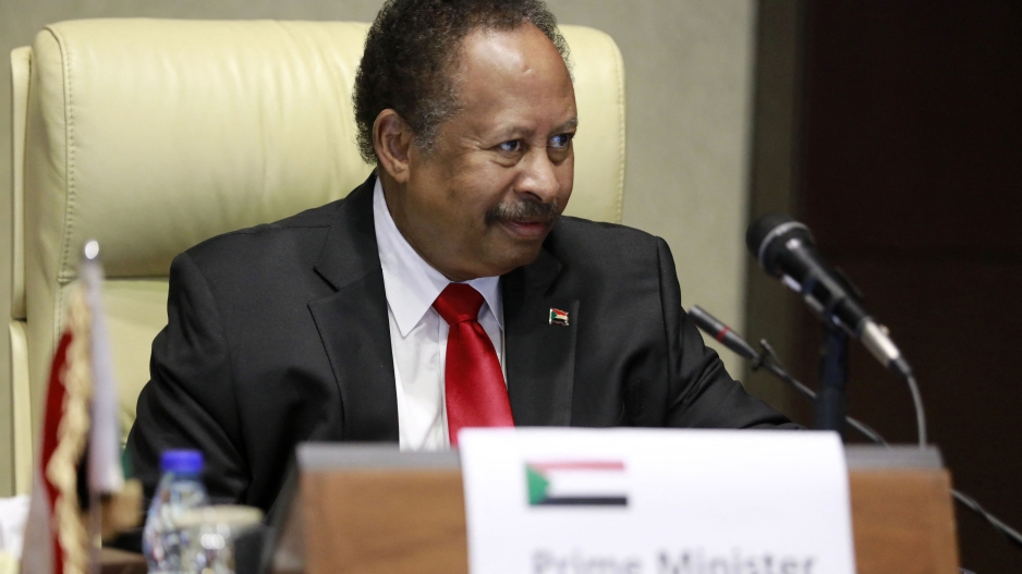 Sudanese Prime Minister Abdalla Hamdok