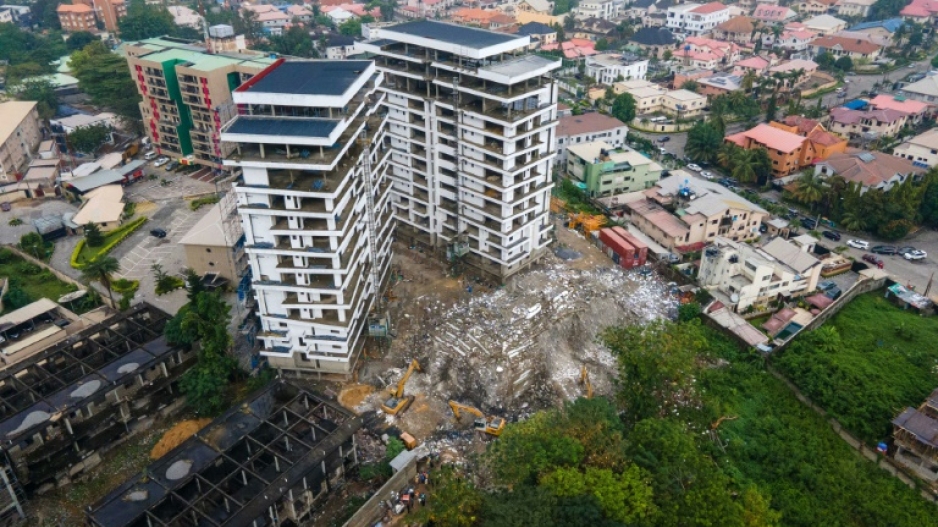 At least 45 people died in the Lagos highrise collapse early this month