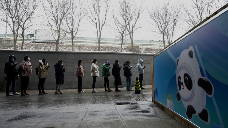 Two million Beijing residents were recently tested for Covid-19 as authorities ramp up efforts ahead of the Winter Olympics