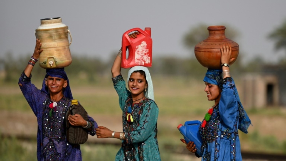 Swathes of Pakistan have been smothered by high temperatures since late April 

