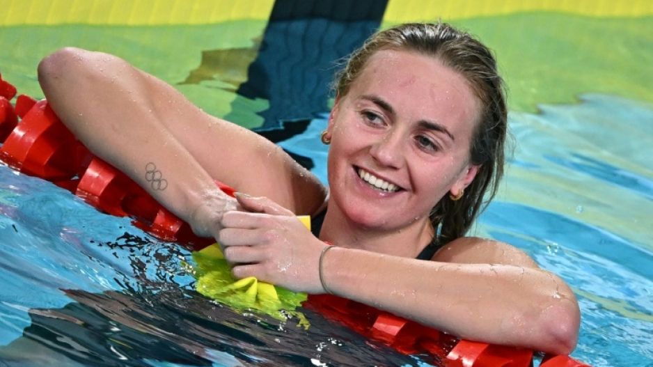 Australia's Ariarne Titmus has won three freestyle golds at the 2022 Commonwealth Games