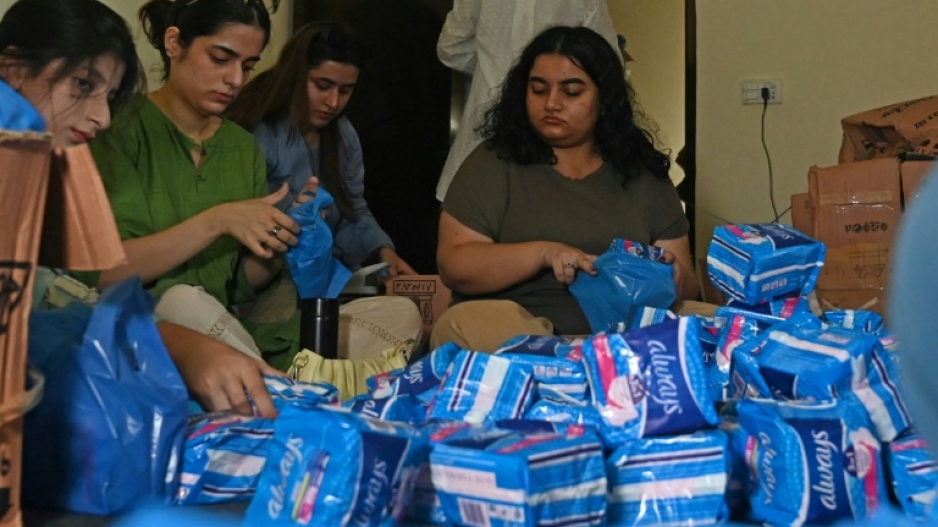 Initial attempts to distribute sanitary products for flood victims met resistance in conservative Pakistan
