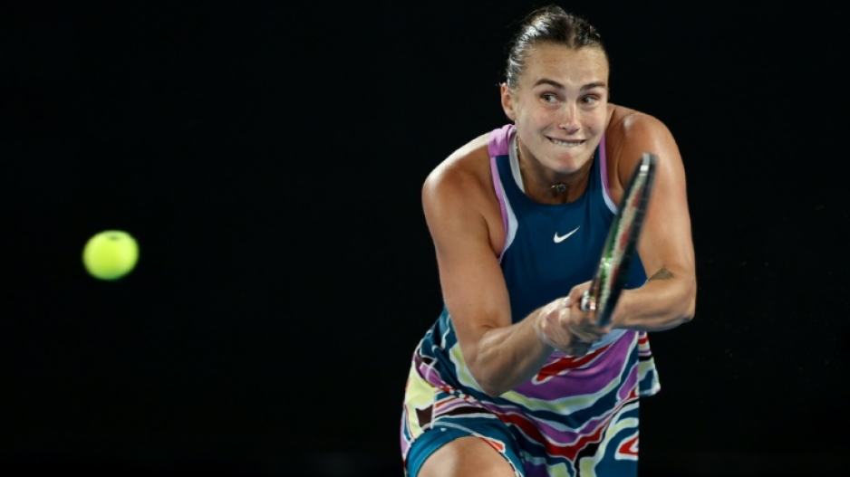 Victory in Melbourne has lifted Aryna Sabalenka to second in the world
