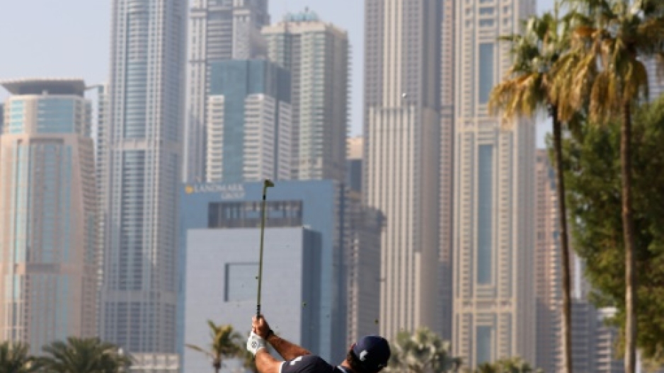 Patrick Reed finished one stroke behind Rory McIlroy in the Dubai Desert Classic 